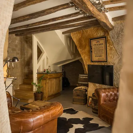 Chez Millouz - Triplex Semi-Troglodyte Apartment Pontoise Exterior photo